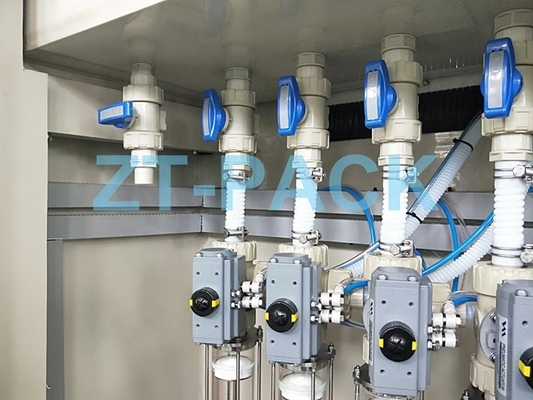 Acid Drum Filler Automatic Plastic PVC Corrosive Liquids 5L 10L 20L Bleach HCL Filling Machine