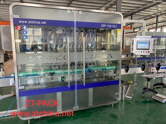 Automatic Food Rotor Pump Filling Machine For High Viscous Paste Jam Sauce Cream