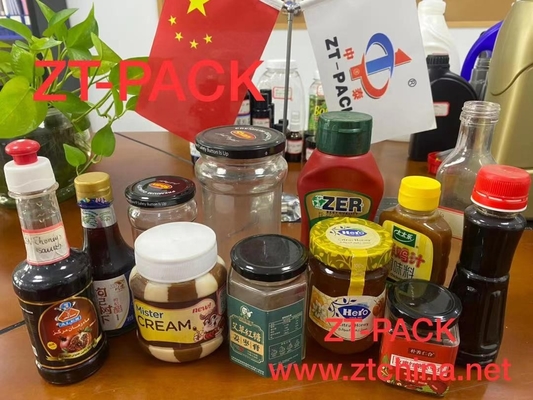 4000bph Ketchup Paste Jam Sauce Hot Filling  plastic bottle drum Filling Machine