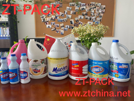 Automatic Acid Filling PVC Bottling Line Liquid Filling Machine for Harpic Packing