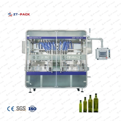 Automatic Nitrogen Type Cooking Olive Oil Palm Oil Bottle Filling Capping Machine 800ml