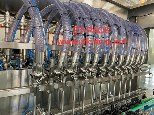 Automatic Pesticide Filling Machine For Bottle Type Fertilizer Chemical Packing