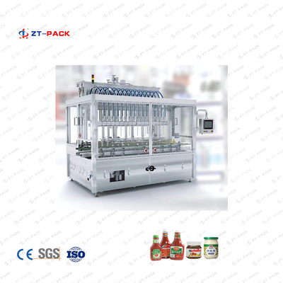 0.5L-5L Full Automatic Bottling Sauce Filling Machine for Jam Ketchup Honey Curry