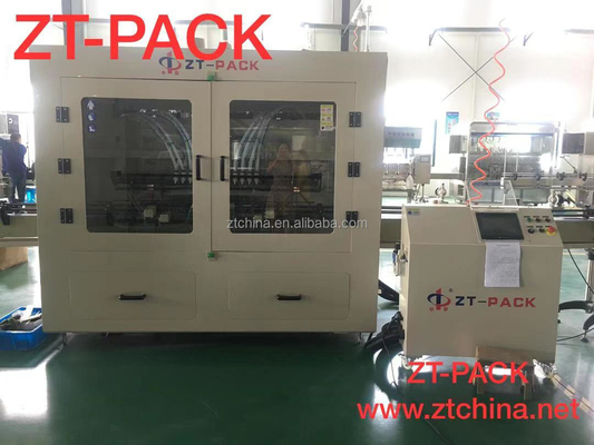 Automatic Corrosive Liquid Filling Machine For Toilet Cleaner  Bleach Processing