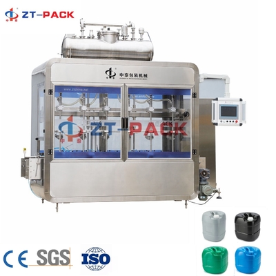 5-20 Liter Liquid Drum Linear Weigh Filler Liquid Filling Machine 20 Liters