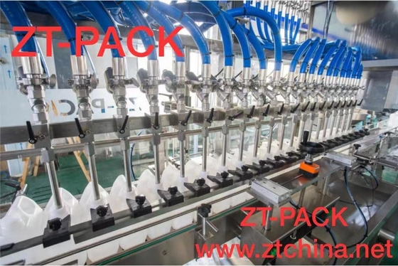 SS316 4800BPH Fully Automatic Gravity Disinfectant Antiseptic Cleaner Bottle Filling Machine