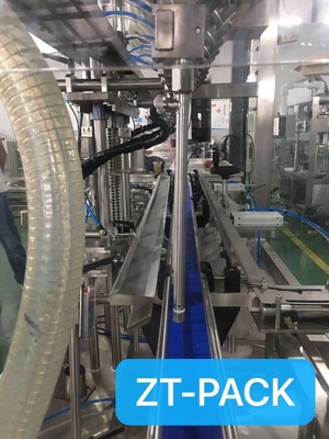 SS316 4800BPH Fully Automatic Gravity Disinfectant Antiseptic Cleaner Bottle Filling Machine