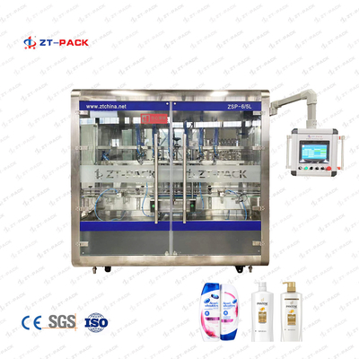 Hotel Liquid Laundry Detergent Soap Shampoo Filling Machine Automatic 50 Ml-5000 Ml