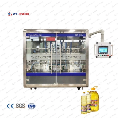 High Speed PET Bottle Oil Filling Machine 3600BPH For Sunflower Oil Vegetable Oil