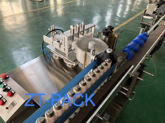 Automatic High Speed Square Bottle Double Sides Round Bottle Wet Glue Paper Sticker Paste Labeling Machine