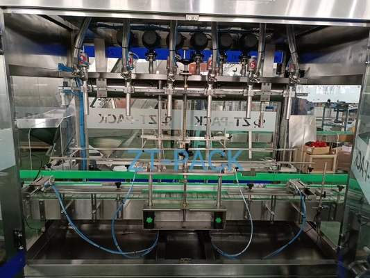 SS316 Flow Meter Lubricant Oil Engine Oil Grease fast speed 5000BPH Plastic Bottle Filling Machine