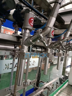 High Speed 4000BPH Flow Meter Linear Filling Machine For Lube Oil Motor Oil