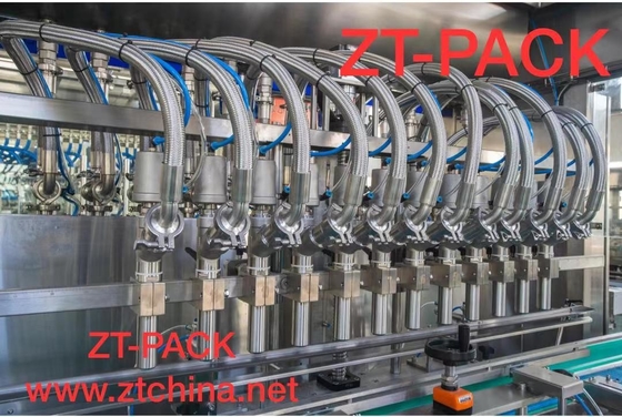 Linear Piston Filling Machine For Vegetale Oil Edible Oil Cookie Oil Bottle