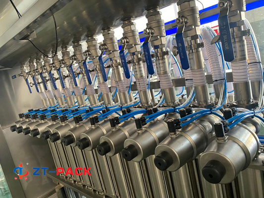 SUS316 4800B/H Detergent Power Gel Softener viscous Filling Machine