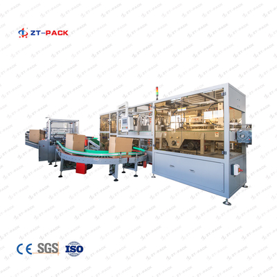 Vertical 24v Carton Box Packing Strapping Machine 4000bph Automatic Box Packing