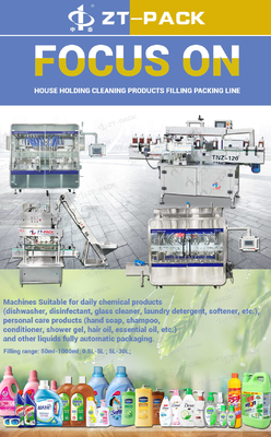 220v 380v 100ml Bottle Filling Machine , 5l Piston Liquid Filling Machine