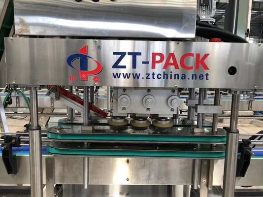 2.4kw Cap Tightening Machine Stainless Steel 5000bph 0.5mpa Lid Press Machine