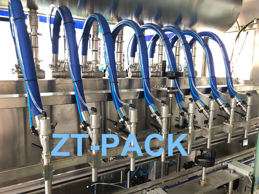 4kw PLC Detergent Filling Machine 700b/H Dishwashing Liquid Filling Machine