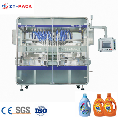 High Accuracy Hand Sanitizer Bottling Machine SS 316 Servo Pump Filling Machine