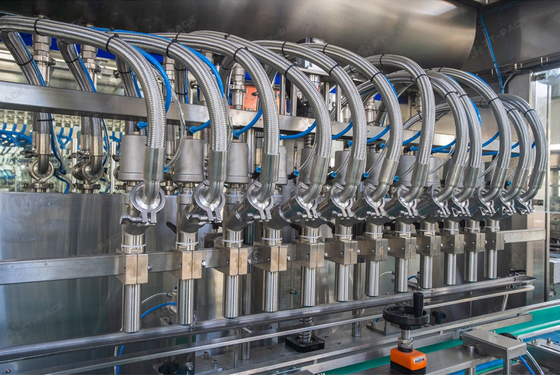 50ml To 1l Detergent Filling Machine 8 Head High Viscosity Liquid Filling Machine