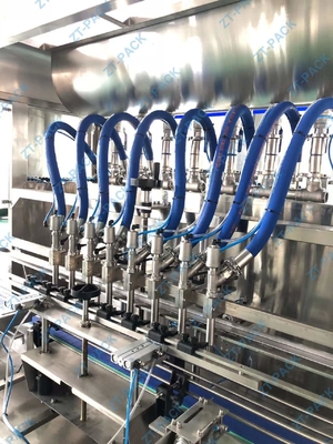 4800 Bph Liquid Bottling Machine 1000ml SUS316 Liquid Filling Line
