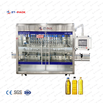 Rapeseed Olive Oil Liquid Bottle Filling Machine 1l Inline Liquid Filler