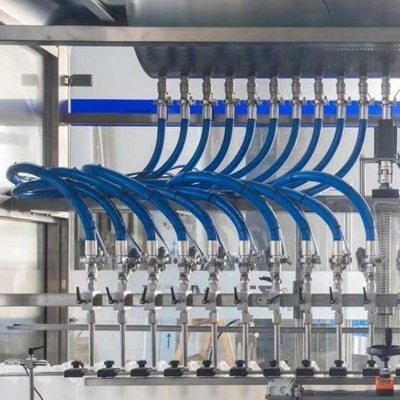 0.6mpa Disinfectant Production Line 50hz 1kw Multi Head Liquid Filling Machine