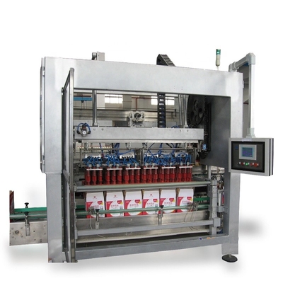 4 Cpm Pick And Place Case Packer 3.5kw 20bpm Carton Box Packaging Machine