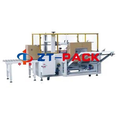 0.6-0.8mpa Cardboard Box Packing Machine 15 Bpm Carton Sealing Machine Non Vibration
