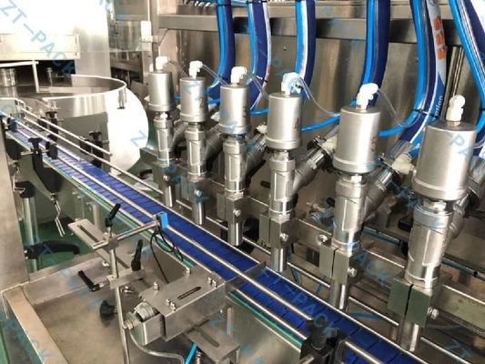 PLC 50ml Sauce Filling Machine 500ml Chocolate Paste Filling Machine