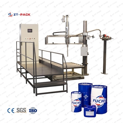 100-1000L Barrel Filling Machine , 200bph Gallon Jug Filling Machine