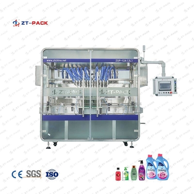3000bph  Shampoo Soap Laundry Filling Machine 5l 60hz Linear Bottle Filling Machine