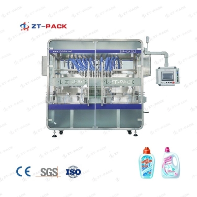 Pneumatic Cleaner Filling Machine 800bph 4kw Automatic Liquid Filling Line