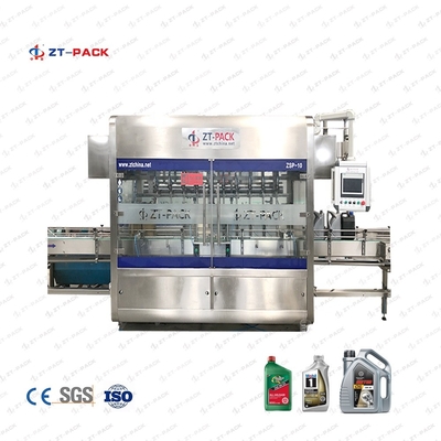 50ml Automatic Engine Oil Filling Machine 5000bph 60hz Automatic Piston Filler