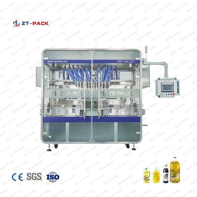 2000bph Lubricant Filling Machine 1000bph 0.1l Servo Based Liquid Filling Machine