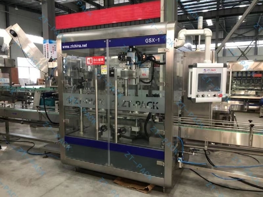 50hz Pick And Place Capping Machine 0.8mpa 2500bph Oil Bottle Sealing Machine