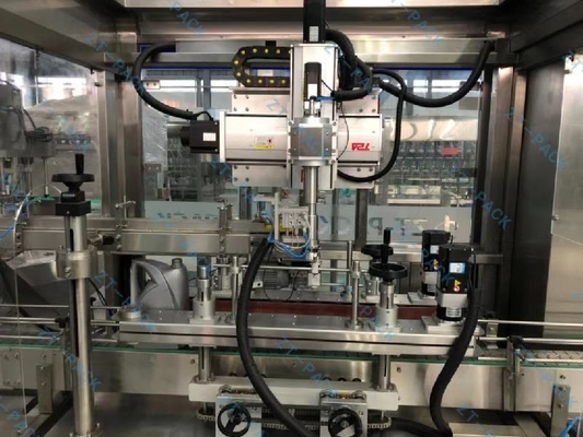 Oil Liquid Soap Automatic Cap Tightener 2500bph Automatic Cap Sealing Machine
