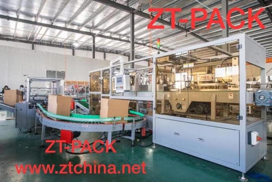 PLC Box Carton Packing Machine Smooth Operation Automatic Shrink Wrapping Machine For Cartons