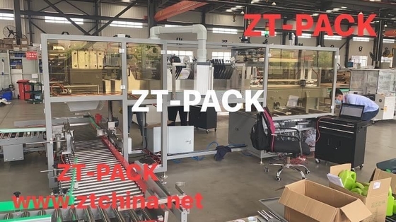 PLC Box Carton Packing Machine Smooth Operation Automatic Shrink Wrapping Machine For Cartons