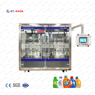 0.6-0.8mpa Detergent Filling Machine 5l Toilet Cleaner Bottle Filling Machine