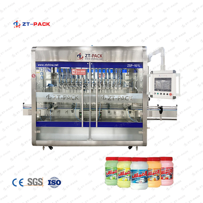 100ml To 5l Disinfectant Filling Machine Ss304 Liquid Soap Bottle Filling Machine