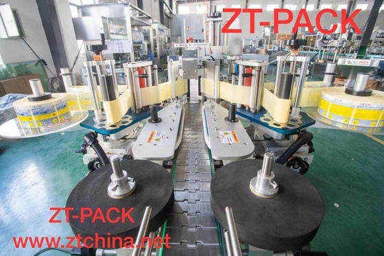 6000bph Flat Bottle Label Applicator Machine Self Adhesive