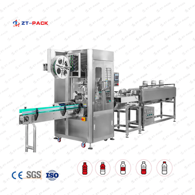 60bpm Automatic Label Sticking Machine PVC 150bpm Shrink Sleeve Applicator