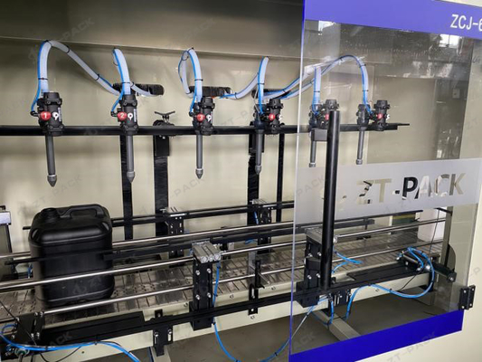 Corrosive Liquids Gallon Filling Machine 5L-20L Automatic Drum Filler