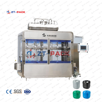 5-30l Drum Filling Machine 400bph Gallon Bottle Filler