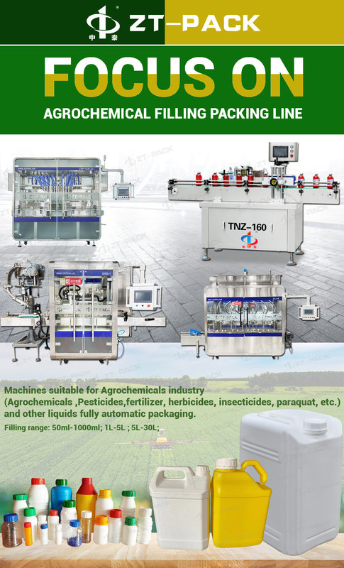 Agrochemical Liquid Bottling Machine 5l Herbicides Liquid Filling Machine Automatic