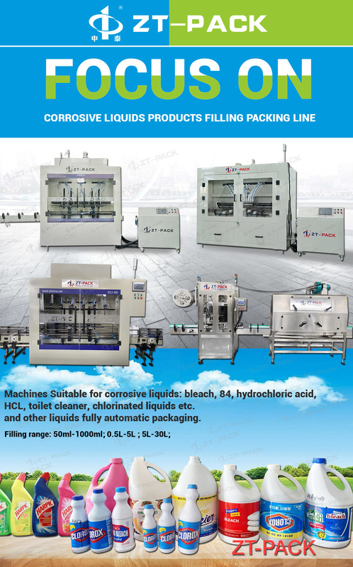50ml To 30l Liquid Bottling Machine Corrosive Liquids Bottle Filling Machine Automatic