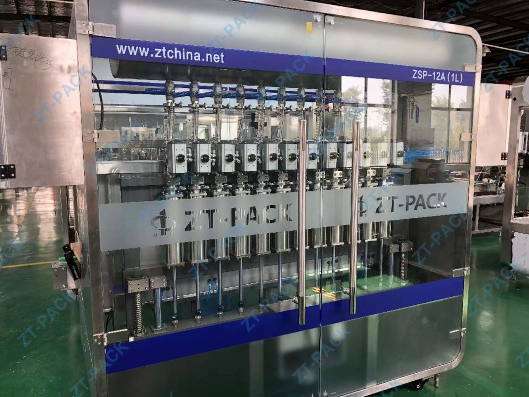 1kw Ss316 Lube Oil Filling Machine 5l Automatic Bottle Filling Capping