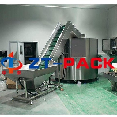 80mm Automatic Bottle Unscrambler 18000bph PLC Bottle Unscrambler Equipment
