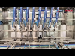 Liquid Hand Soap Hand Sanitizer Gel Dishwasher Detergent Filling Capping Labeling Line.